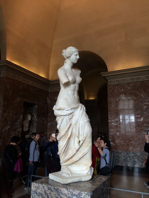 Alexandros of Antioch's Venus de Milo, The Louvre, Paris, France