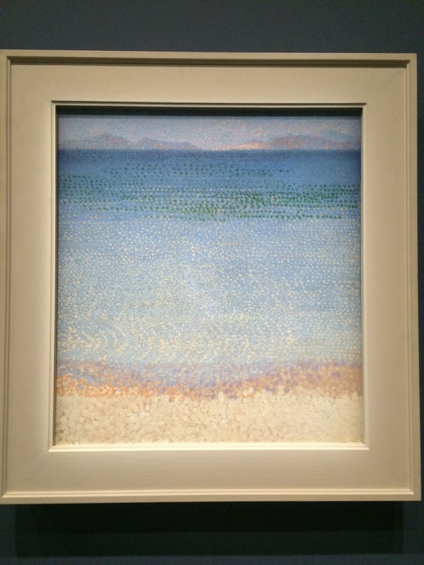 Henri-Edmond Cross' Les îles d'Or, Musée d'Orsay, Paris, France