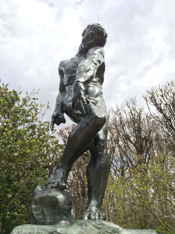 Auguste Rodin Sculpture Gardens, The musée Rodin, Paris, France