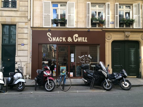 Snack & Chill, Street views, Paris, France