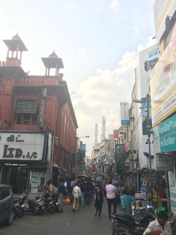 Street views, Chennai, Tamil Nadu, India