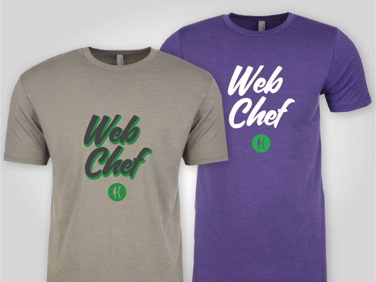 Web Chef T-shirts
