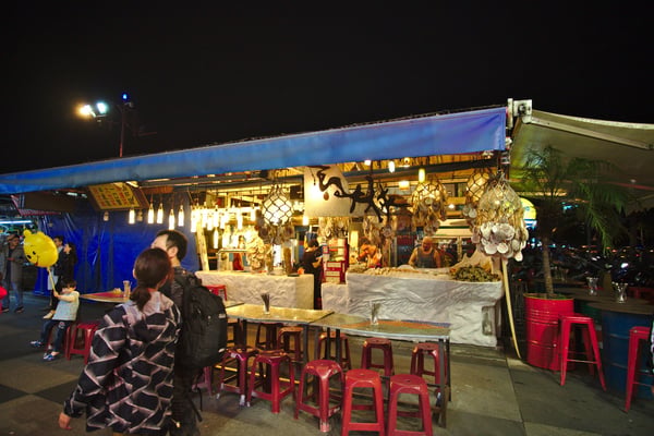 Dongdamen Night Market, Hualien, Taiwan