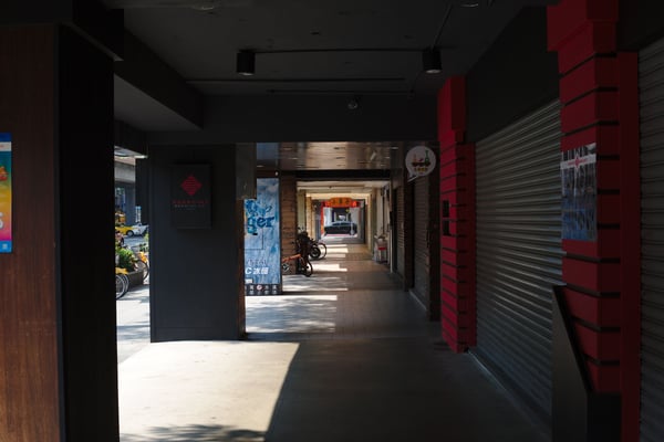 Street views: boxes of dancing light – Taipei, Taiwan
