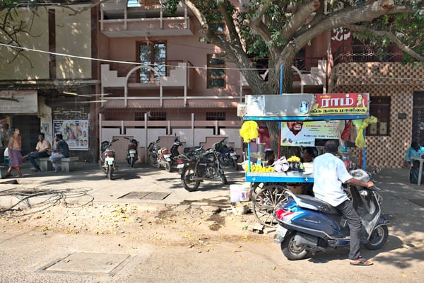 Somewhere on the road in Tamil Nadu, India