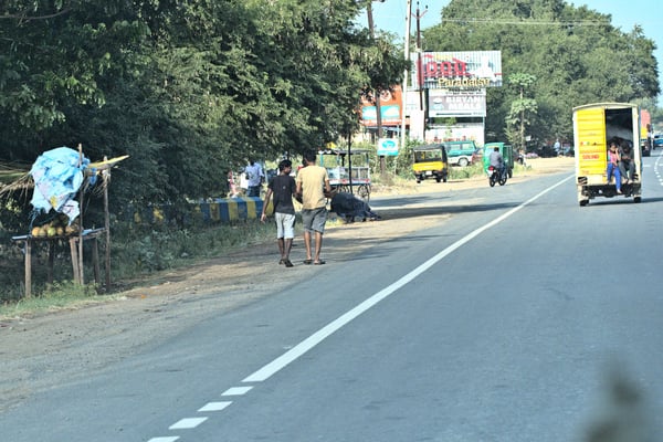 Somewhere on the road in Tamil Nadu, India