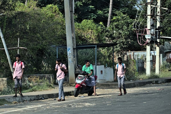 Somewhere on the road in Tamil Nadu, India