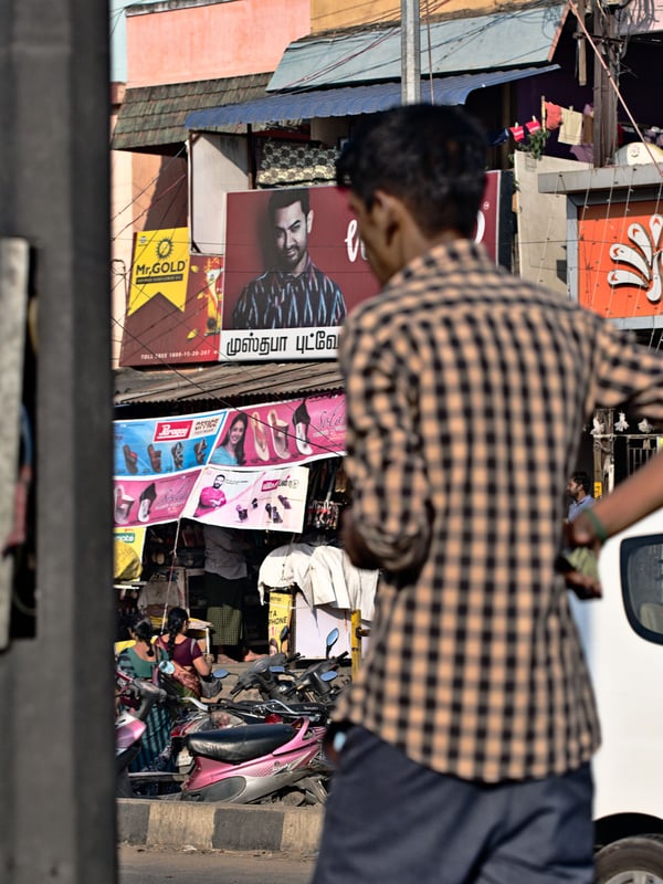 Somewhere on the road in Tamil Nadu, India