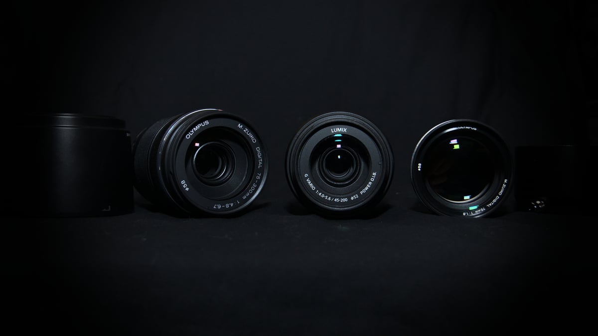 Micro Four-Thirds zoom/telephoto lenses