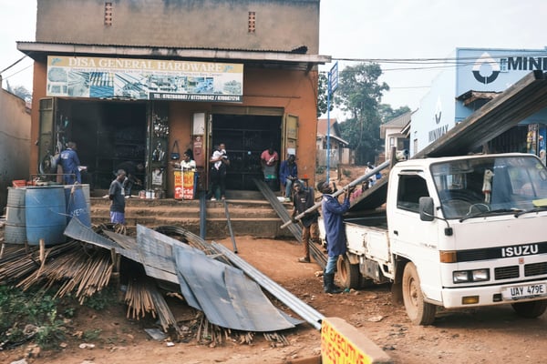 People working, Uganda
