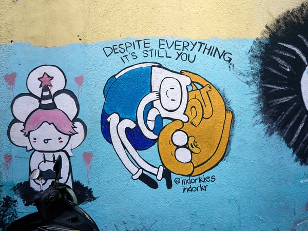 City street art, Kuala Lumpur, Malaysia