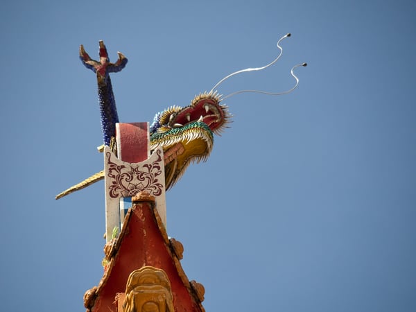 Thean Hou Temple, dragon, Kuala Lumpur, Malaysia
