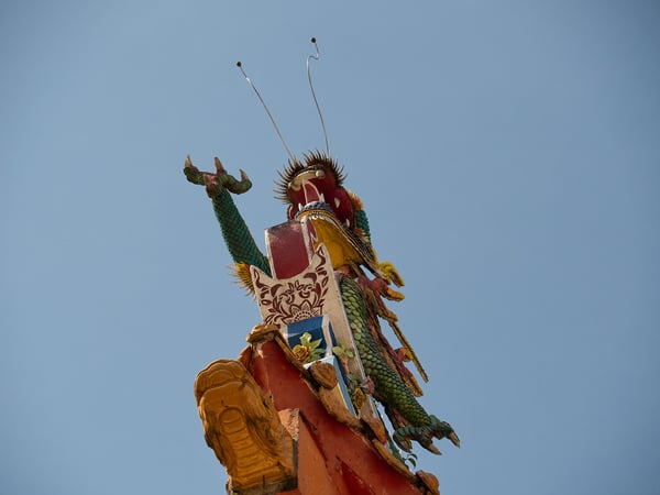 Thean Hou Temple, dragon, Kuala Lumpur, Malaysia