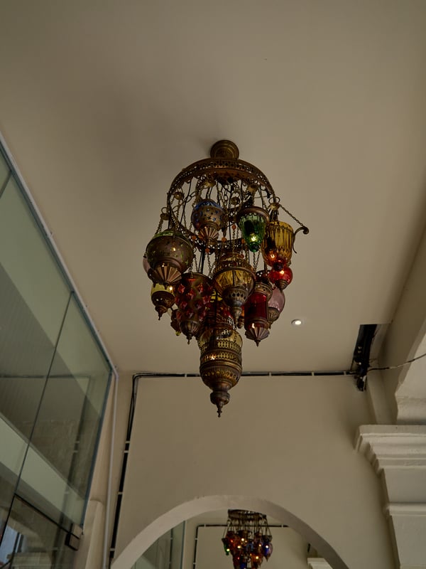 Fancy light fixtures, Penang, Malaysia