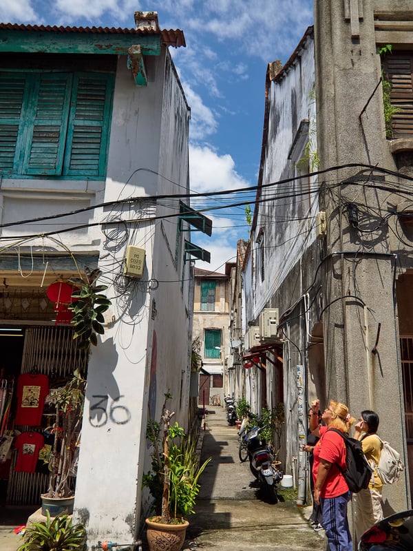 Street art and alley, Penang, Malaysia