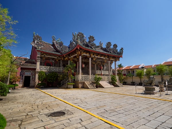 Leong San Tong Khoo Kongsi Clan house, Penang, Malaysia