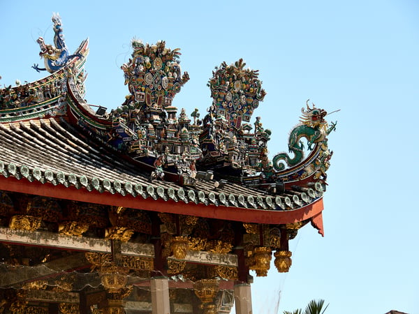 Details - Leong San Tong Khoo Kongsi Clan house, Penang, Malaysia