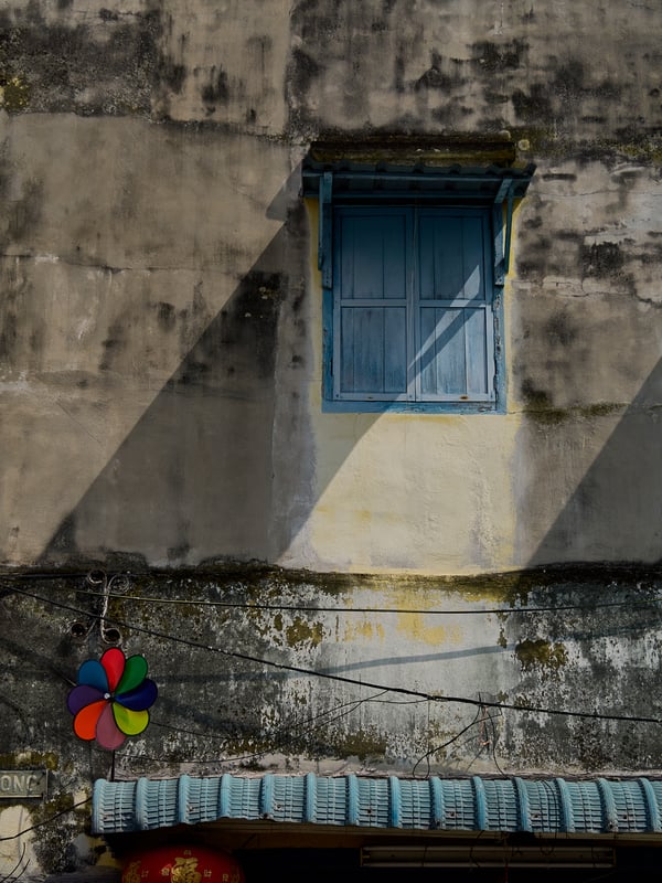 One of my favorite long shadow captures of the trip, Penang, Malaysia