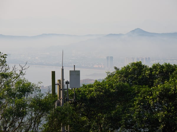 Somewhere near Hue, Vietnam, on our way to the citadel