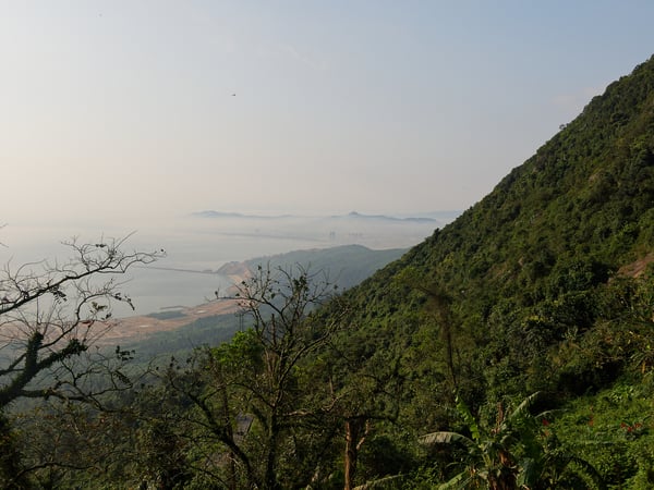 Somewhere near Hue, Vietnam, on our way to the citadel