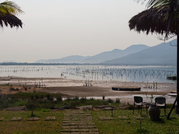 Somewhere near Hue, Vietnam, on our way to the citadel
