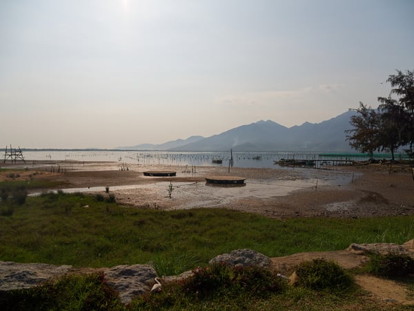 Somewhere near Hue, Vietnam, on our way to the citadel