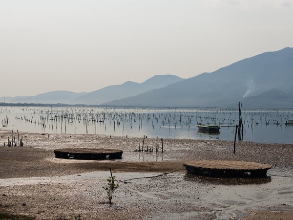 Somewhere near Hue, Vietnam, on our way to the citadel
