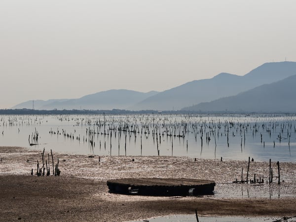 Somewhere near Hue, Vietnam, on our way to the citadel