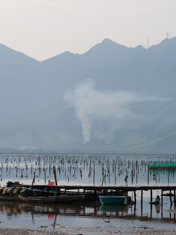 Somewhere near Hue, Vietnam, on our way to the citadel
