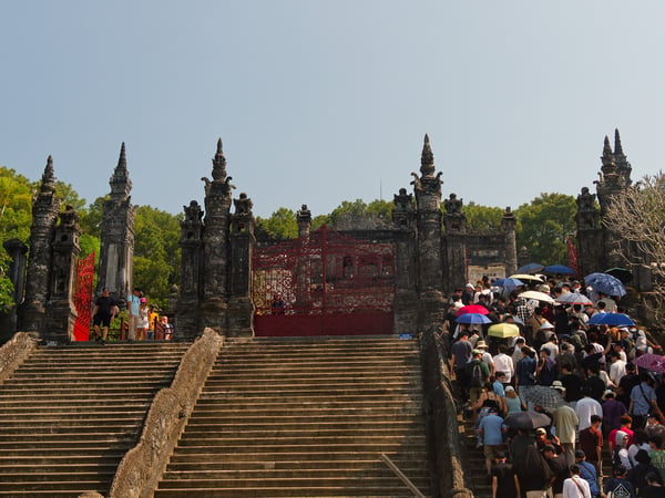 Khai Dinh tomb, Hue, Vietnam