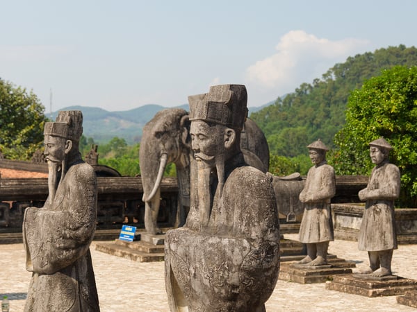 Khai Dinh tomb, Hue, Vietnam