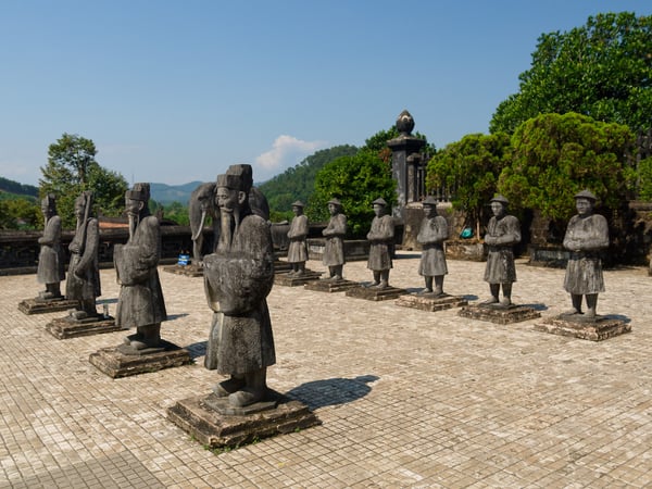 Khai Dinh tomb, Hue, Vietnam
