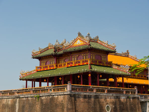 Imperial city: Citadel & Forbidden City, Hue, Vietnam