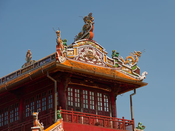 Imperial city: Citadel & Forbidden City, Hue, Vietnam