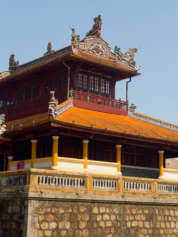 Imperial city: Citadel & Forbidden City, Hue, Vietnam