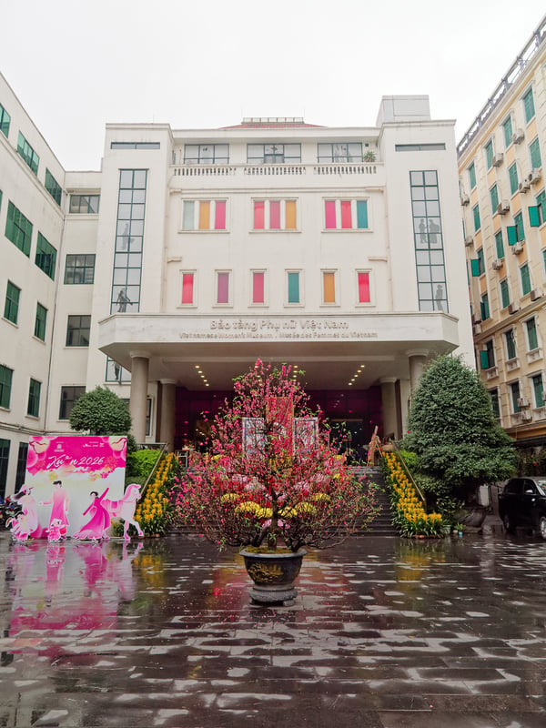 The entrance to the Women's Museum Ha Noi, Vietnam