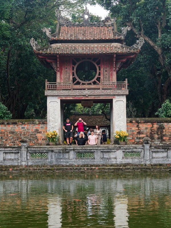 Temple of Literature grounds, Ha Noi, Vietnam