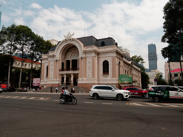 Opera house, Ho Chi Min City, Vietnam