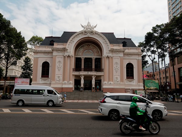 Opera house, Ho Chi Min City, Vietnam