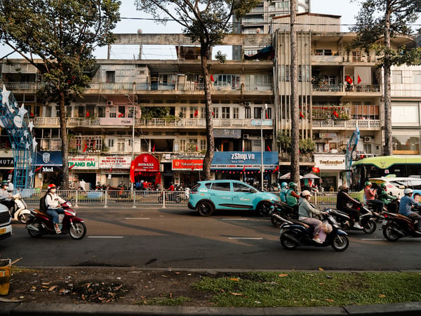 Series of camera shops, Ho Chi Min City, Vietnam