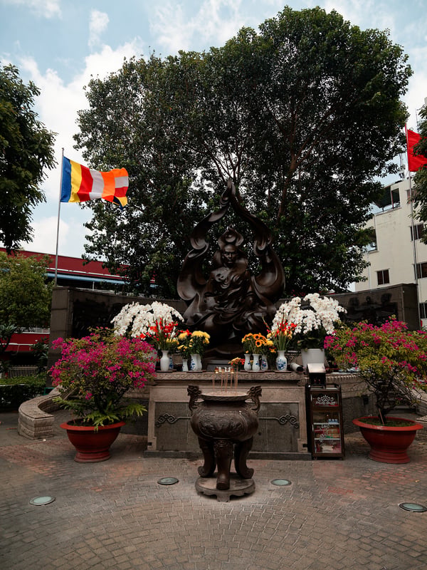 The Venerable Thich Quang Duc Monument, Ho Chi Min City, Vietnam