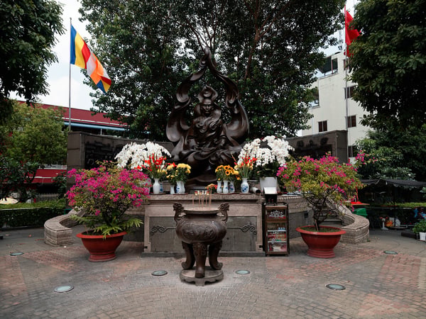The Venerable Thich Quang Duc Monument, Ho Chi Min City, Vietnam