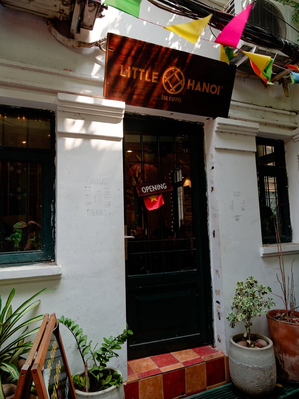 Little Hanoi coffee and eatery, Ho Chi Min City, Vietnam