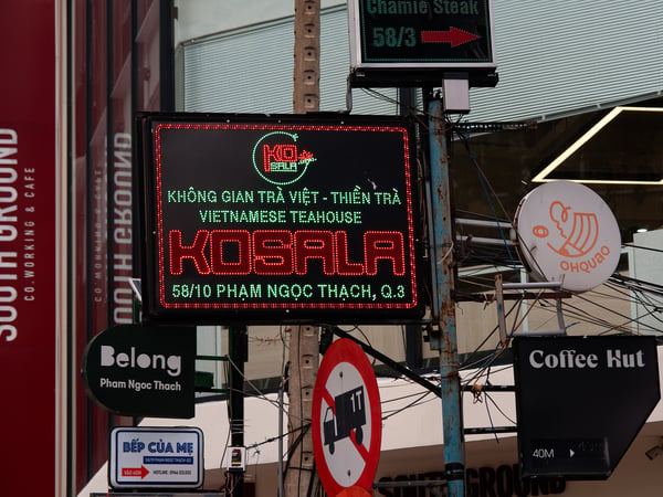 Kosala Tea House, Ho Chi Min City, Vietnam